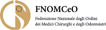 Logo FNOMCeO – Federazione Nazionale degli Ordini dei Medici Chirurghi e degli Odontoiatri